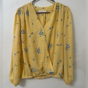 Elodie Yellow Floral Blouse